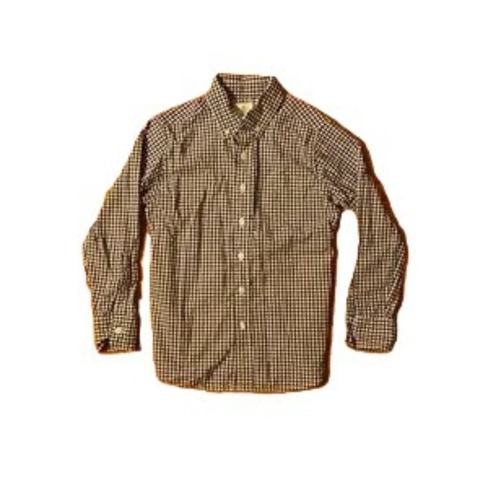 Lands End long sleeved button down shirt